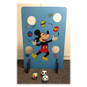 Mickey mouse ballen gooien